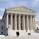 This photo shows the U.S. Supreme Court Building, Wednesday, Jan. 25, 2012 in Washington. A draft opinion circulated among Supreme Court justices suggests that a majority of high court has thrown support behind overturning the 1973 case Roe v. Wade that legalized abortion nationwide, according to a report published Monday night, May 2, 2022 in Politico.